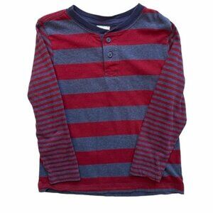 Hanna Andersson Sueded Jersey Striped Henley 5